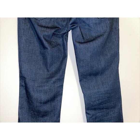 J Brand Blue "Sevent-Eighths" "Eclipse" Dark Wash Jeans, Size 30 - Picture 8 of 9